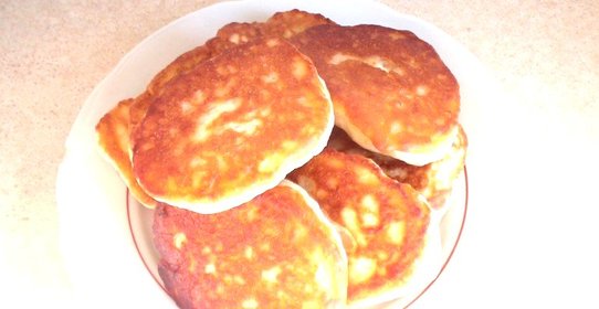 Дрожжевые оладьи