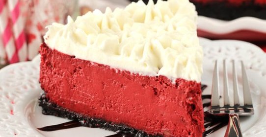 Как приготовить очень вкусный торт: чизкейк Красный бархат