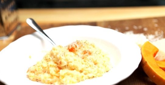 Каша из тыквы с рисом и пшеном