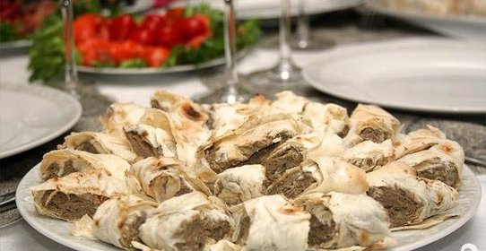 Рулеты с печеночным паштетом