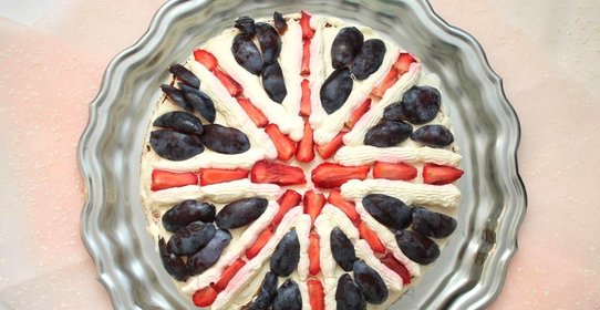 Торт По мотивам британского флага