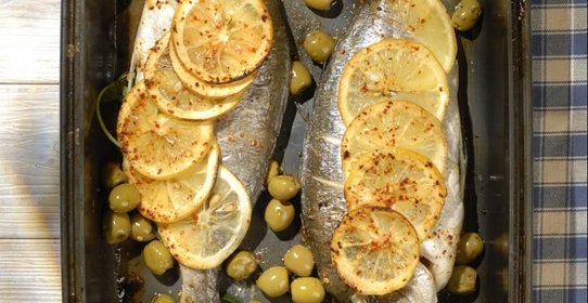 Дорада по-мароккански в духовке