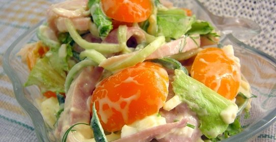 Салат Морская тема