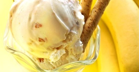 Банановое мороженое с ликером