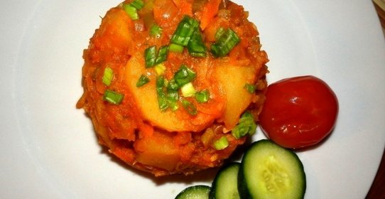 Вегетарианский бигус