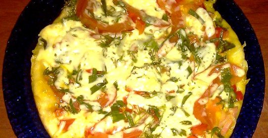 Пицца с болгарским перцем