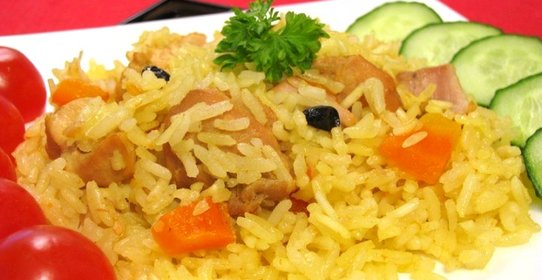 Плов из курицы (или индейки)