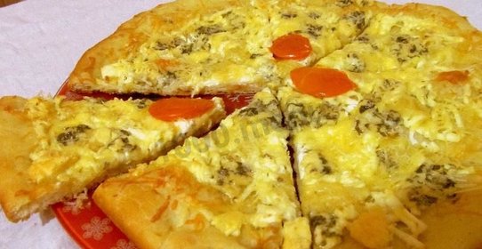 Итальянская пицца 4 сыра в духовке