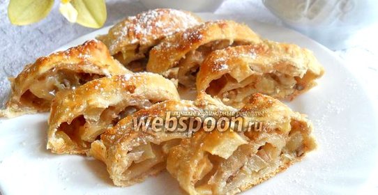 Простой яблочный штрудель