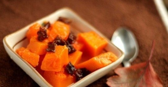 Тушеная тыква в мультиварке