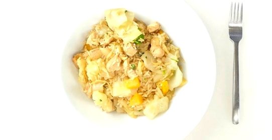 Ленивые голубцы с курицей