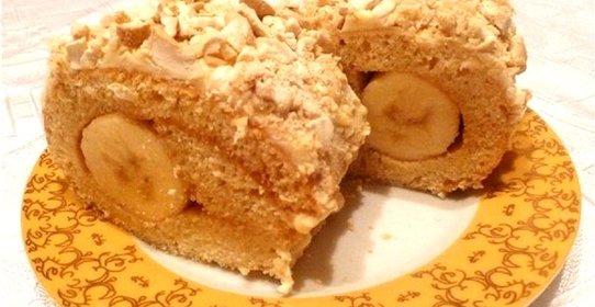 Банановый рулет