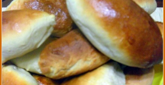 Пирожки с картофелем и опятами