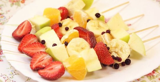 Фруктовые шашлычки