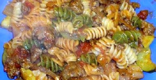 Ротини с итальянской колбасой