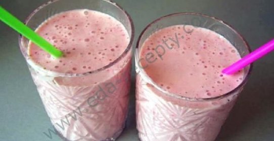 Кефир с вареньем