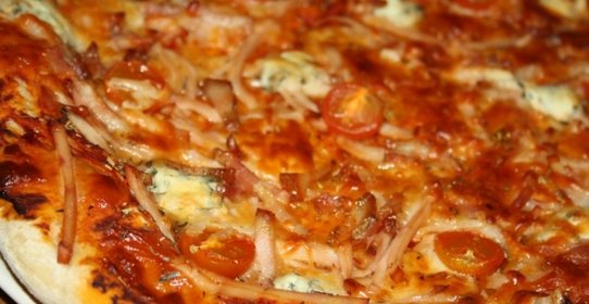 Пицца Ассорти на тесте на свежих дрожжах