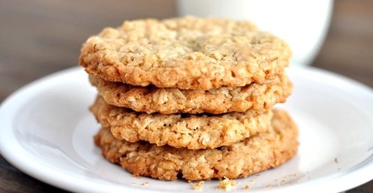 Диетические овсяные печенья