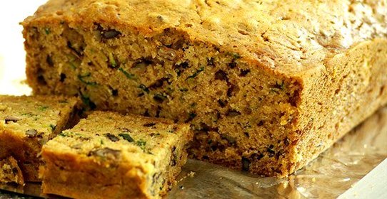 Сладкий кабачковый хлеб