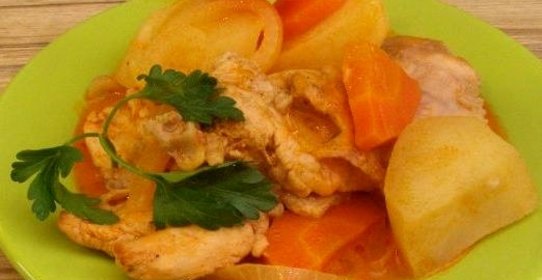 Рагу из кролика с картофелем