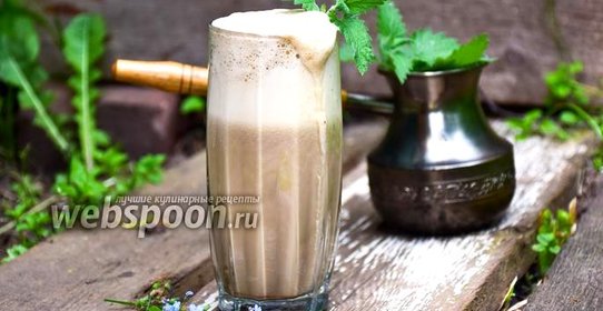 Кофейный смузи с мятой