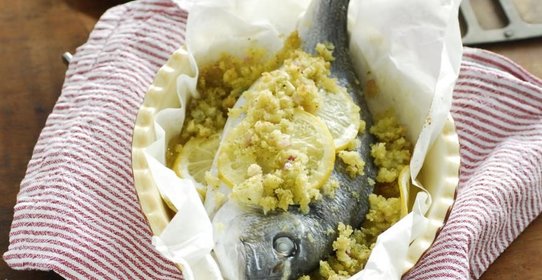 Дорада, запеченная в духовке