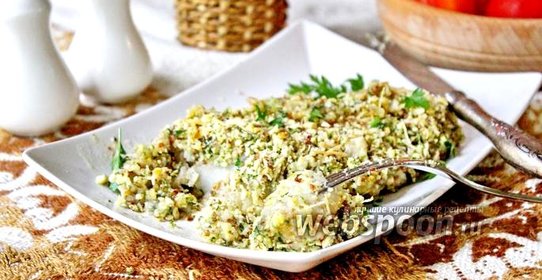 Минтай под ореховой «шубкой»