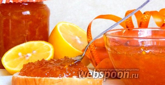 Морковное варенье с лимоном