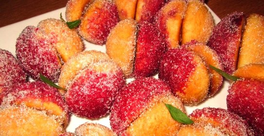 Печенье Персики