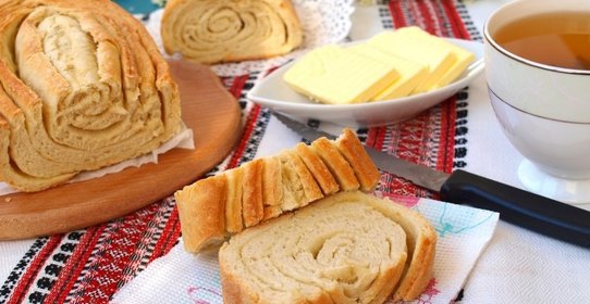 Слоёный хлеб - Pan de hojaldre