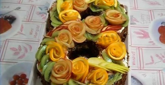 Торт Цифра 8