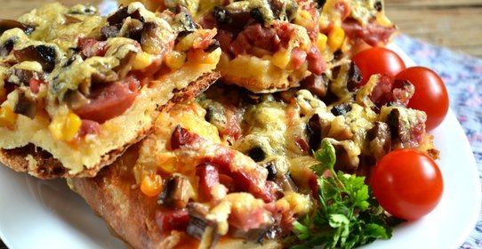 Бездрожжевое тесто для пиццы на молоке