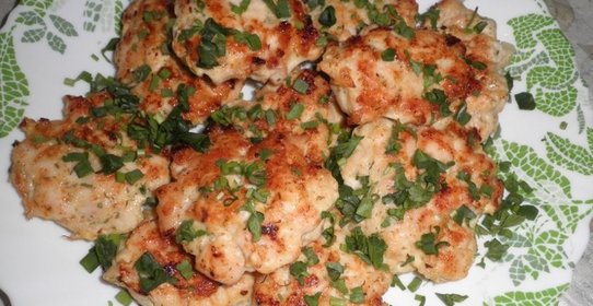 Куриные котлеты с крахмалом