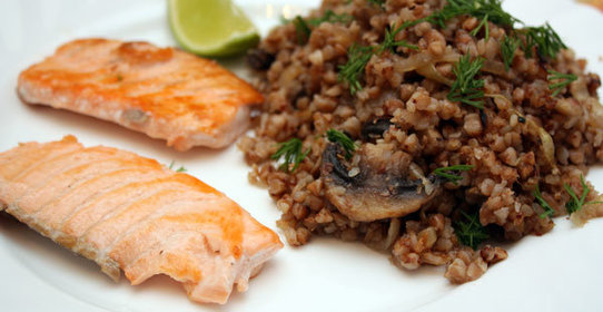 Гречневая каша с грибами