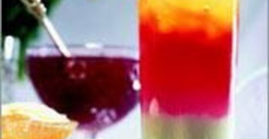 Кисель слоеный