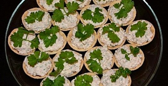 Мусс из креветок и маскарпоне