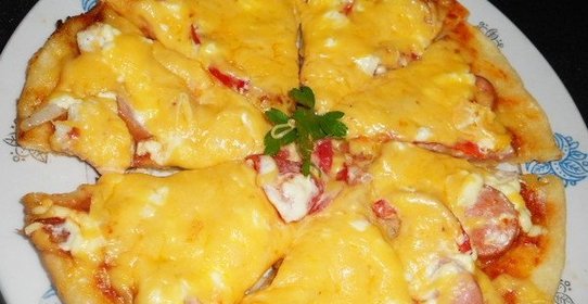 Пицца на сковороде