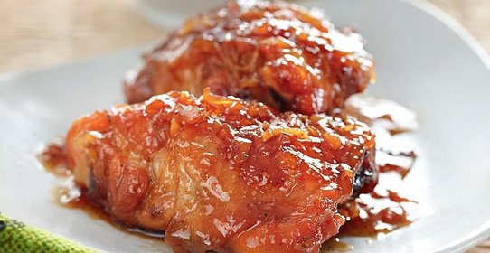 Жареный цыпленок с имбирем