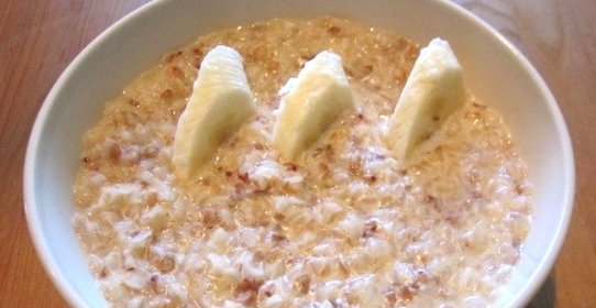 Каша гречневая на молоке