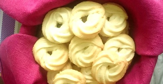 Датское печенье с ванилином