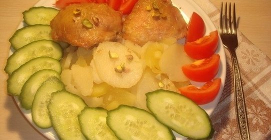 Цветная капуста, фаршированная мясом