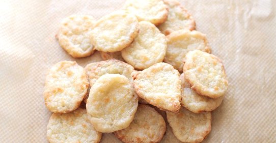 Сырное печенье с творогом