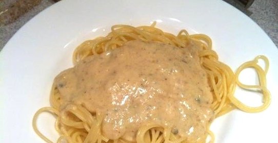 Спагетти с сыром Дор блю