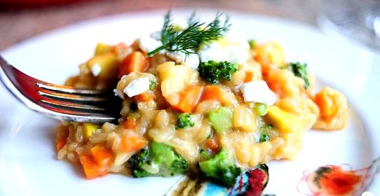 Весеннее ризотто