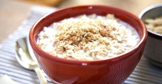 Овсяная каша на молоке