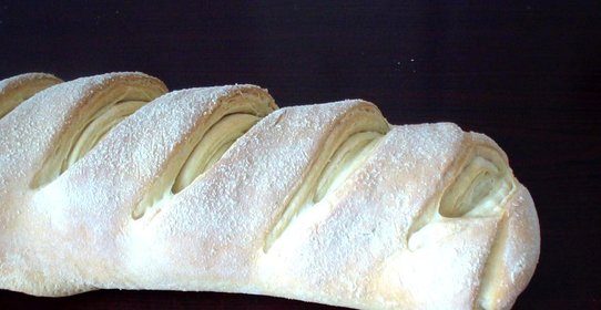 Слоеный багет