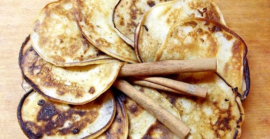 Оладьи с кардамоном и корицей