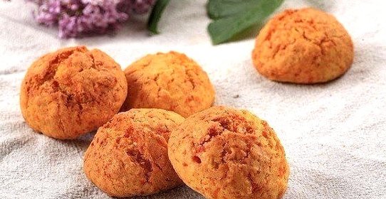 Морковное печенье с овсяными хлопьями