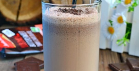 Шоколадно-кофейный коктейль