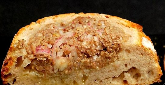 Хлеб фаршированный трюфелем